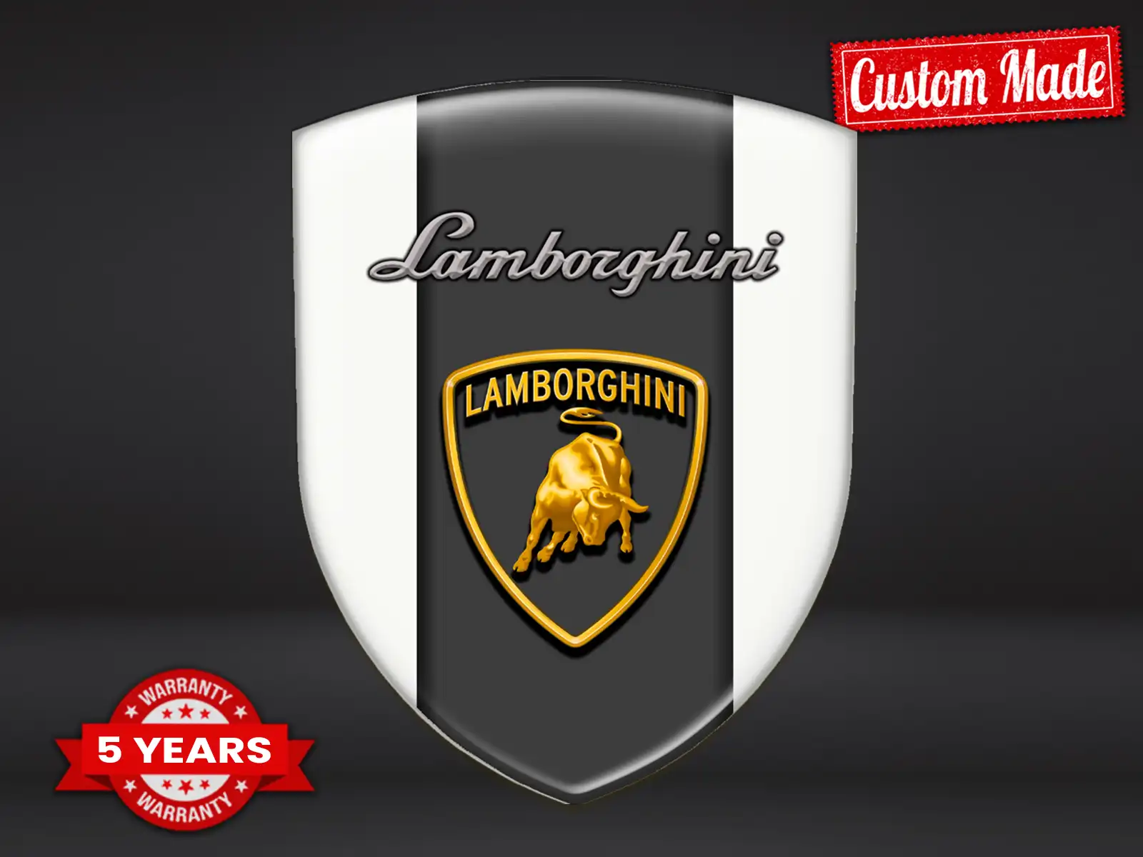 Lamborghini Logosticker Business Edition Stern Minimalistisch